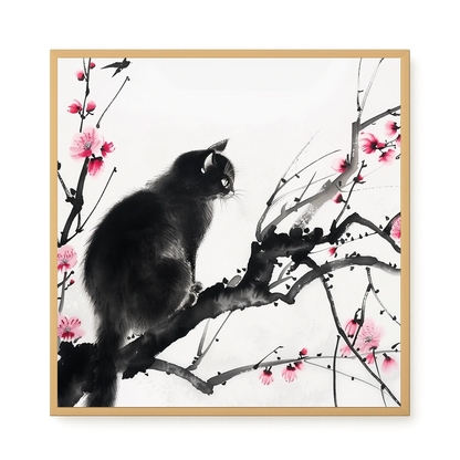 Lunar Peaks Canvas Print