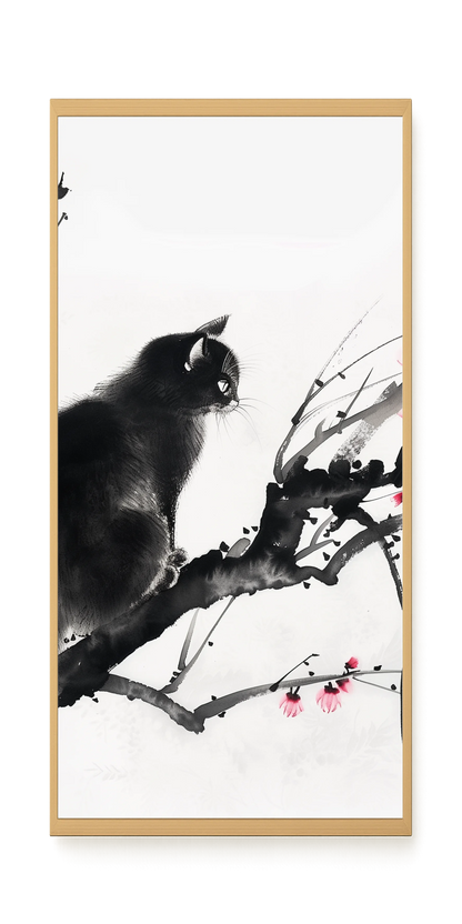 Lunar Peaks Canvas Print