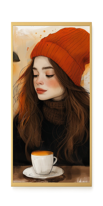 Warm Coffee Canvas Print