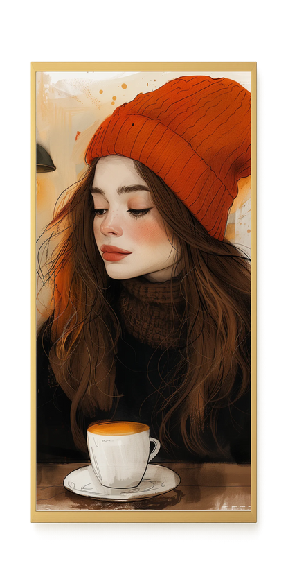 Warm Coffee Canvas Print