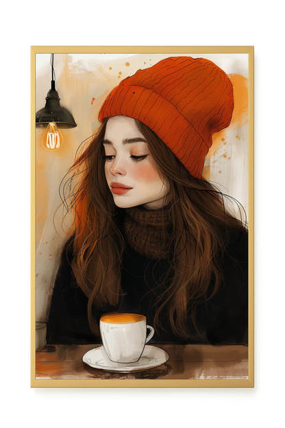 Warm Coffee Canvas Print