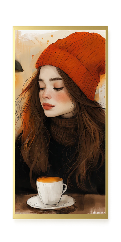 Warm Coffee Canvas Print
