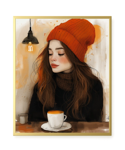 Warm Coffee Canvas Print