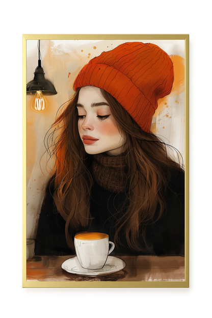 Warm Coffee Canvas Print