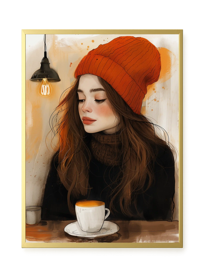 Warm Coffee Canvas Print
