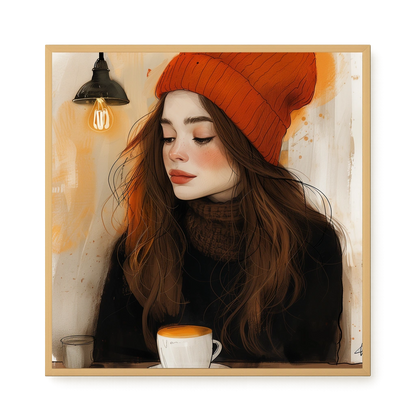 Warm Coffee Canvas Print