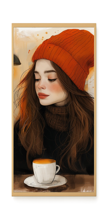 Warm Coffee Canvas Print