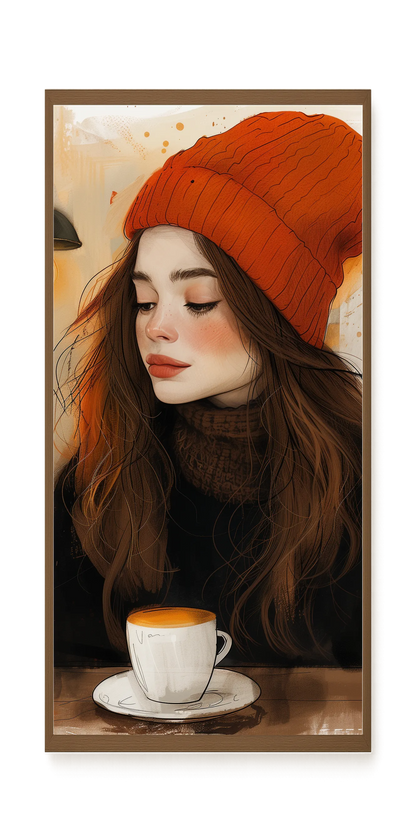 Warm Coffee Canvas Print