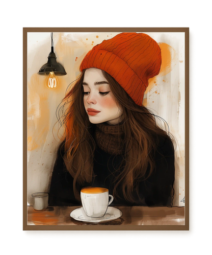 Warm Coffee Canvas Print