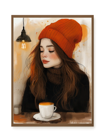 Warm Coffee Canvas Print