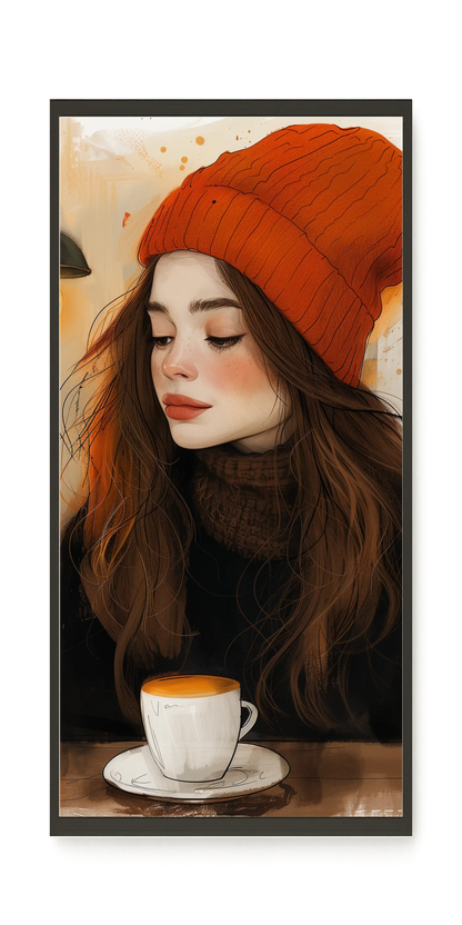Warm Coffee Canvas Print