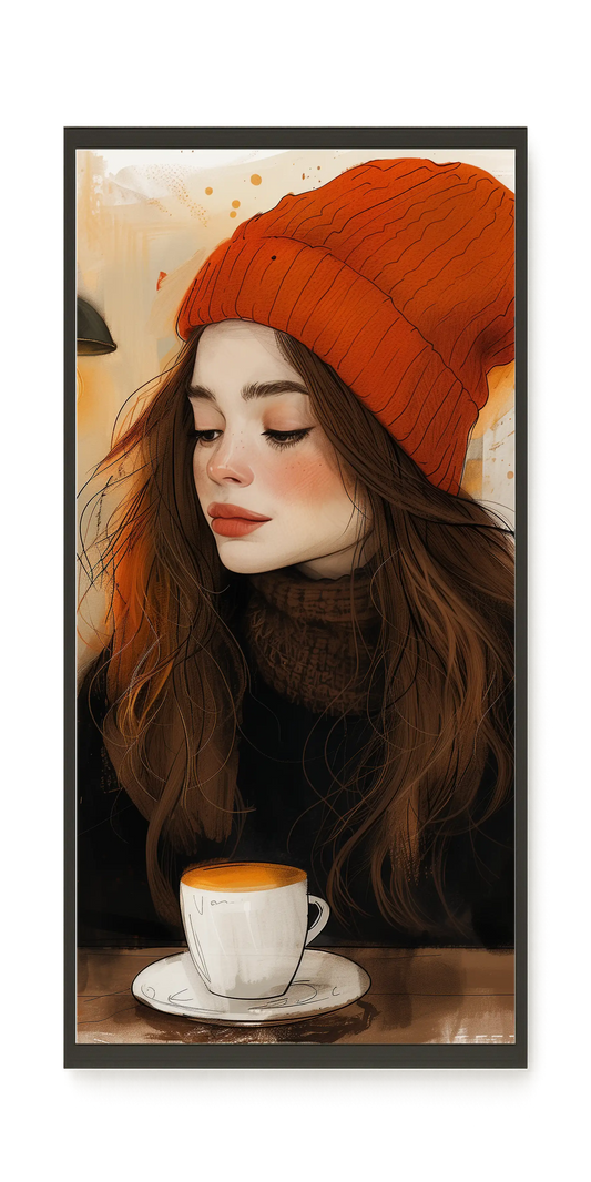 Warm Coffee Canvas Print
