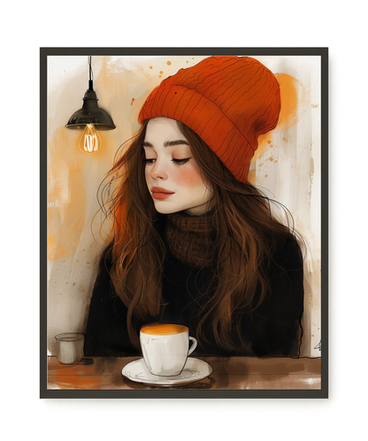 Warm Coffee Canvas Print
