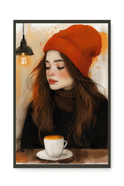 Warm Coffee Canvas Print