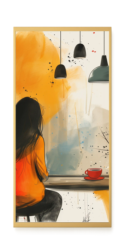 Quiet Window Canvas Wall Art