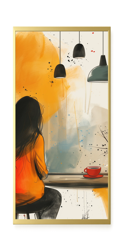 Quiet Window Canvas Wall Art