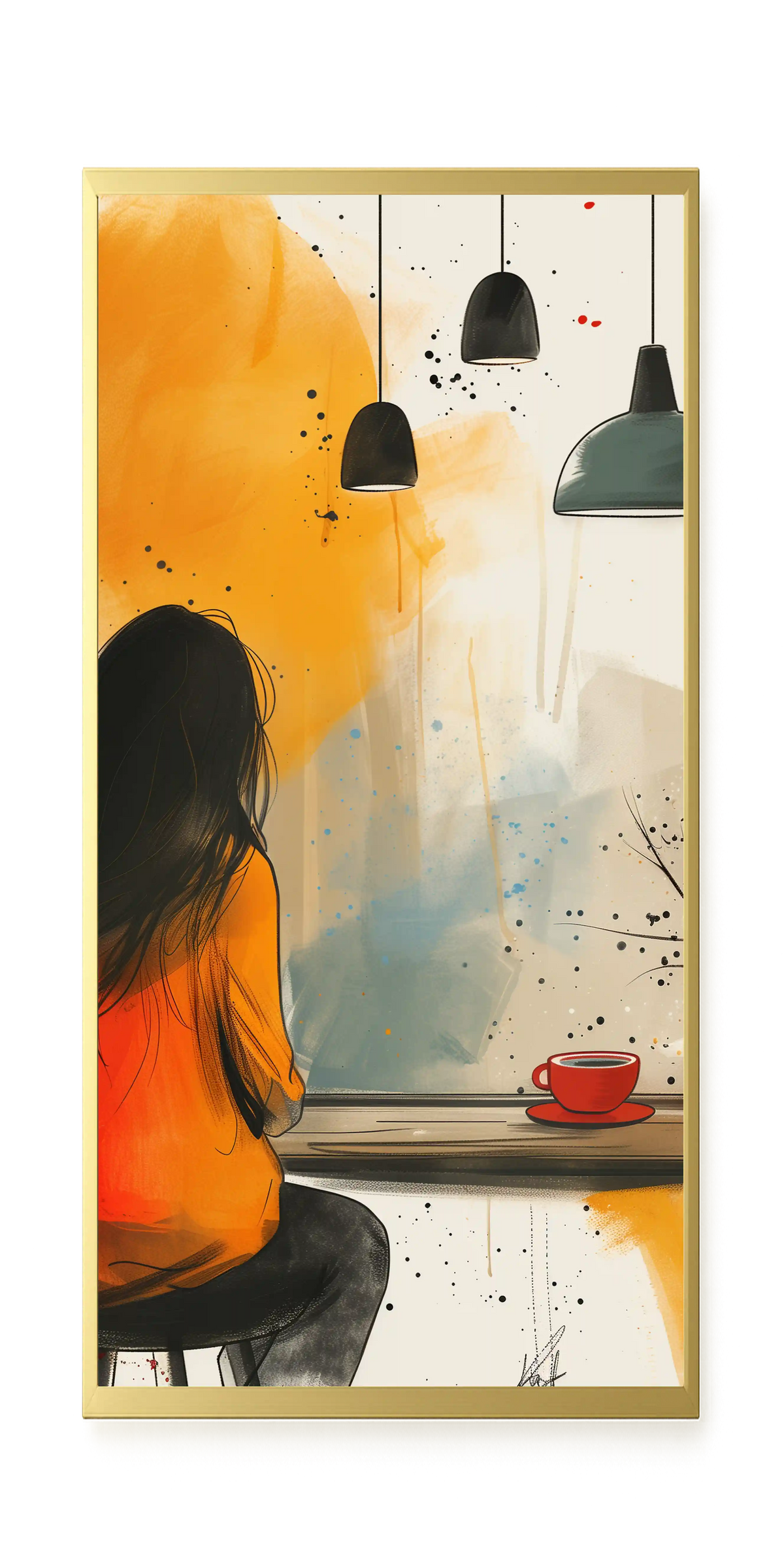 Quiet Window Canvas Wall Art