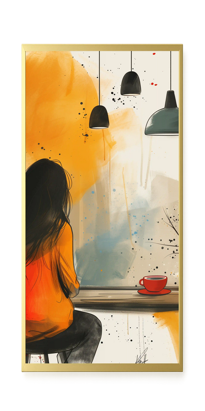 Quiet Window Canvas Wall Art