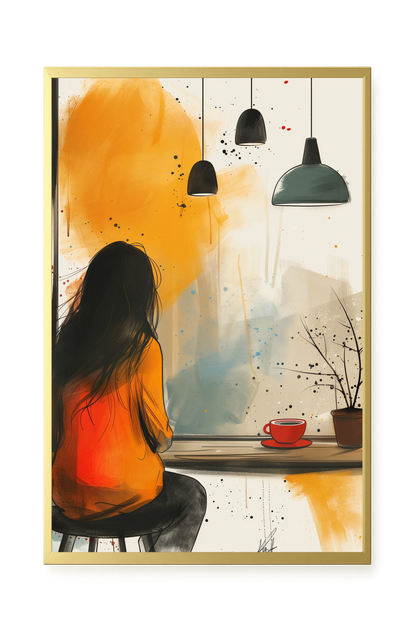 Quiet Window Canvas Wall Art