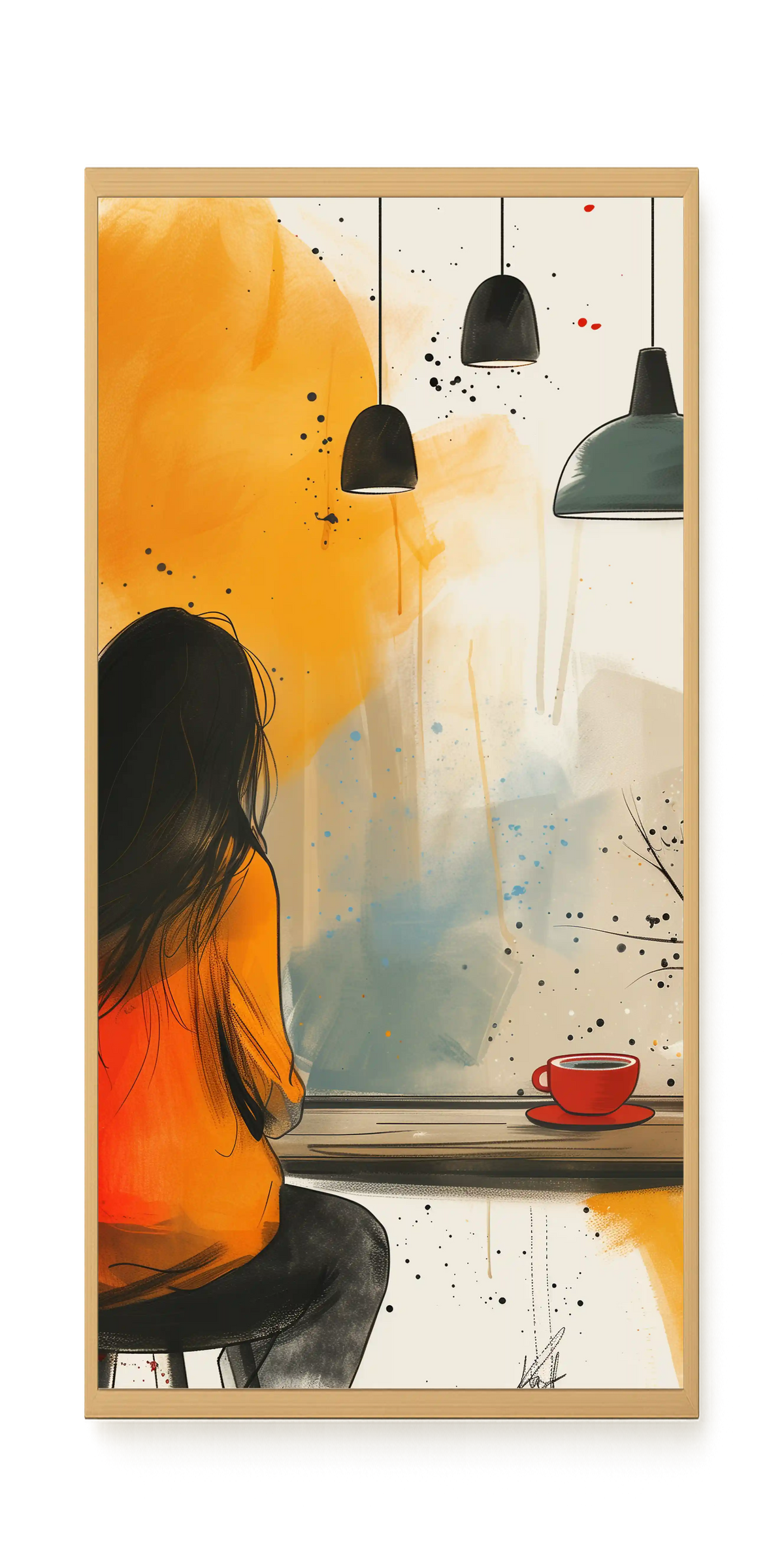 Quiet Window Canvas Wall Art