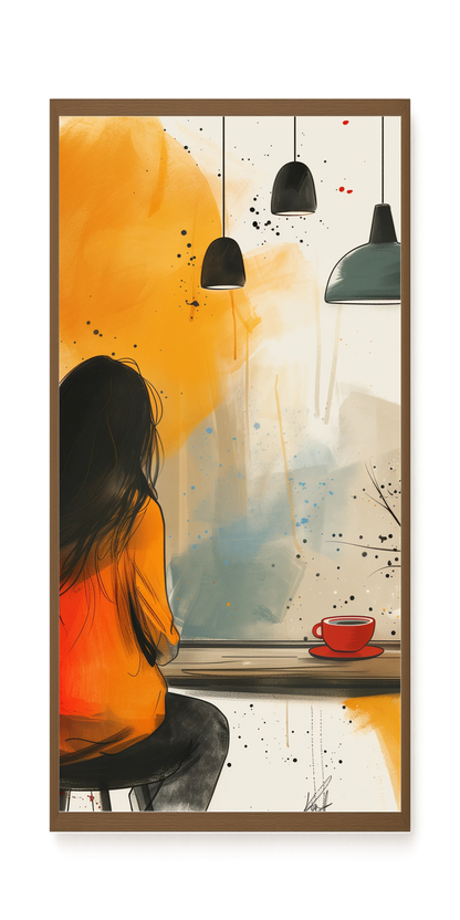 Quiet Window Canvas Wall Art