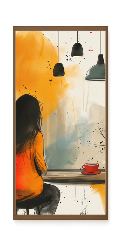 Quiet Window Canvas Wall Art