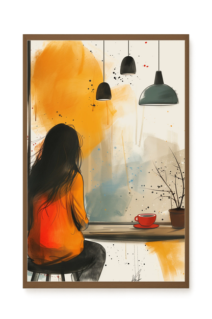 Quiet Window Canvas Wall Art