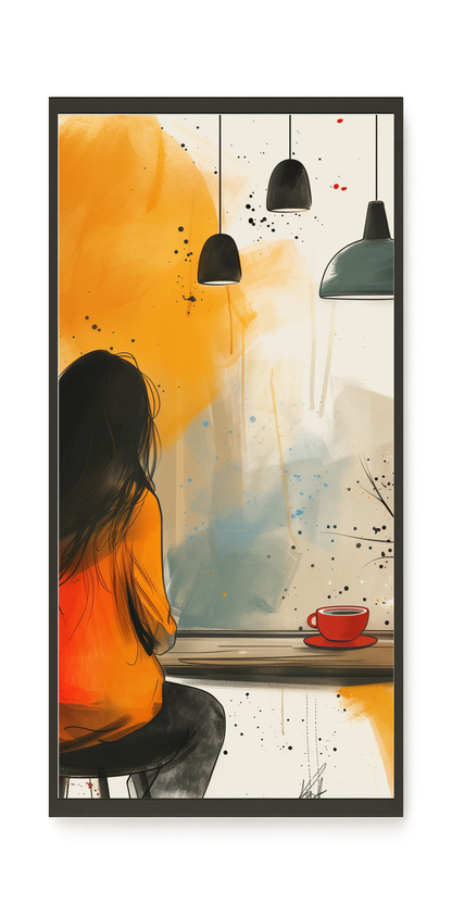 Quiet Window Canvas Wall Art
