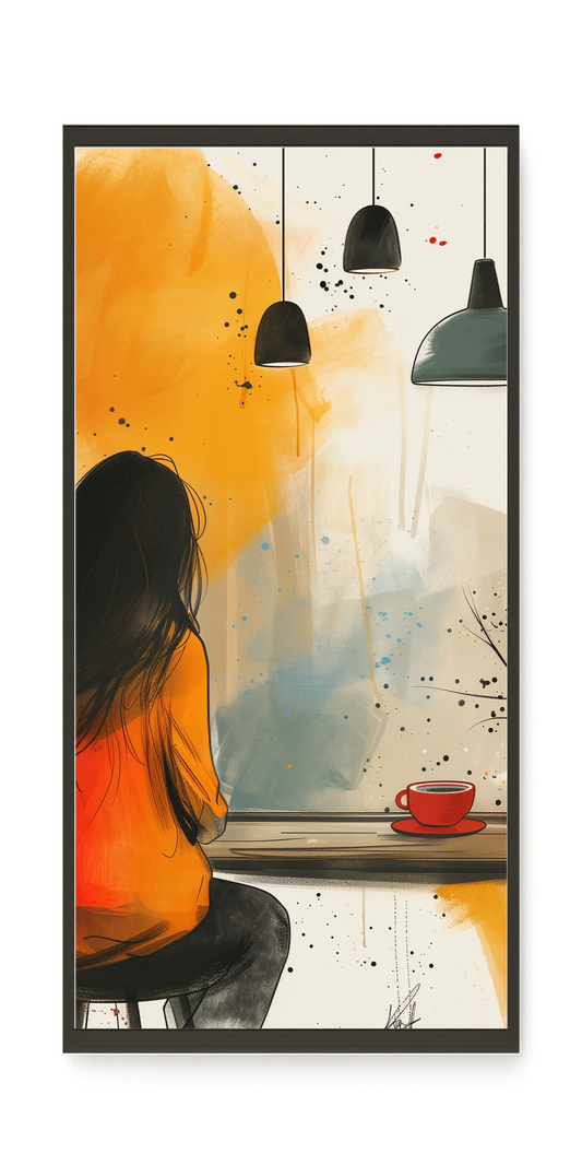Quiet Window Canvas Wall Art