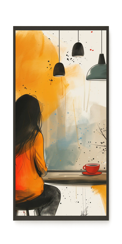 Quiet Window Canvas Wall Art