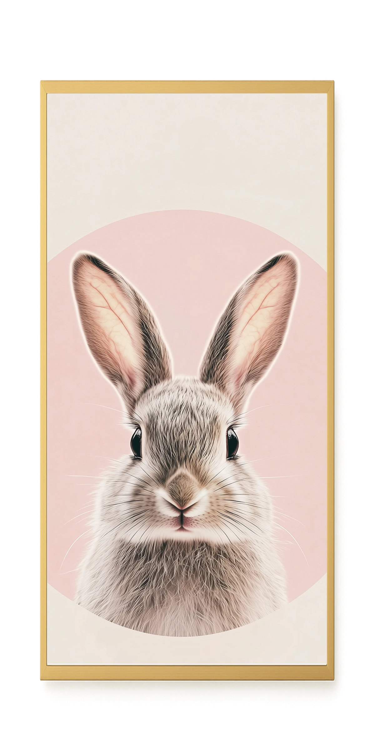 Cute Bunny Canvas Wall Art