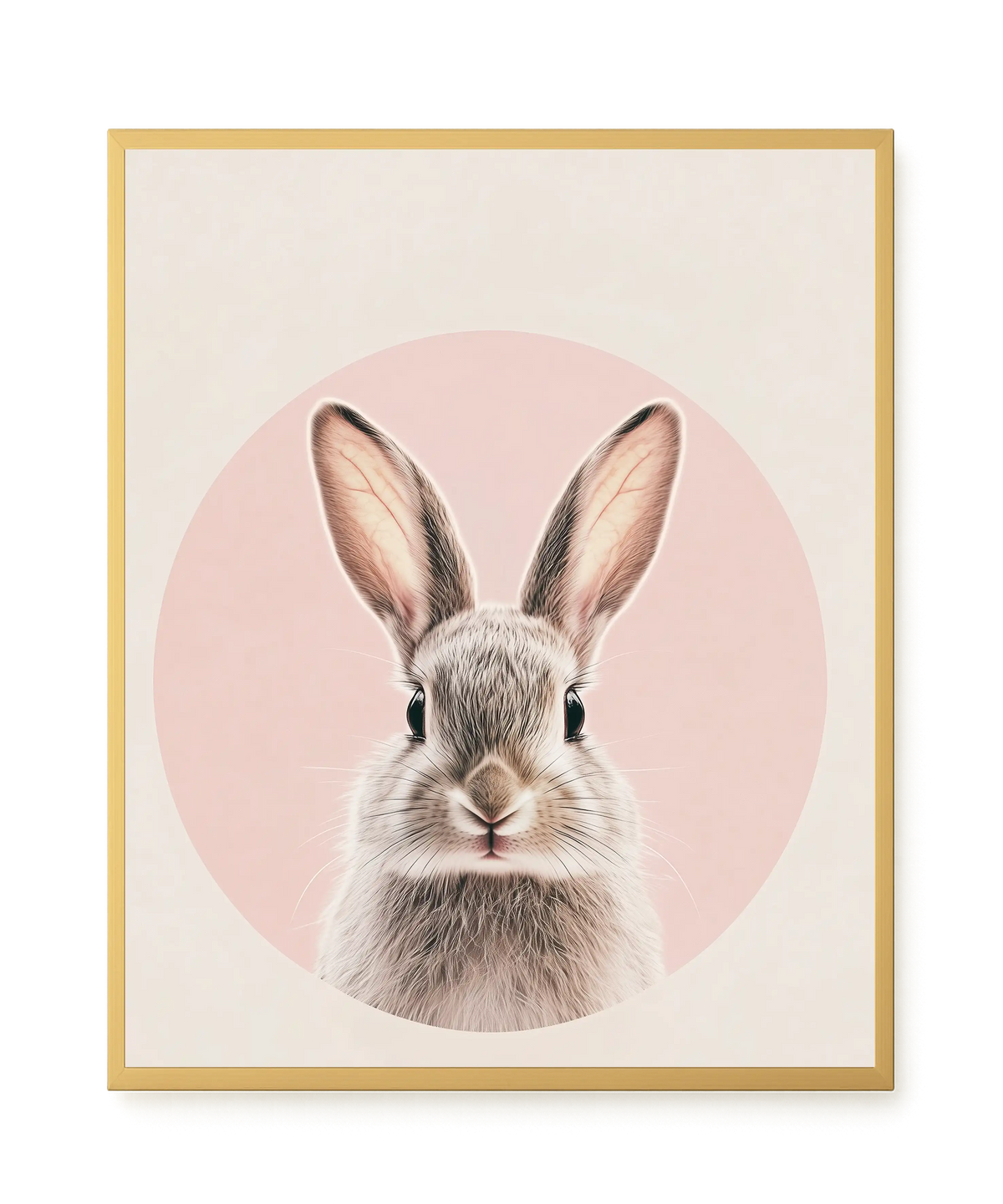 Cute Bunny Canvas Wall Art