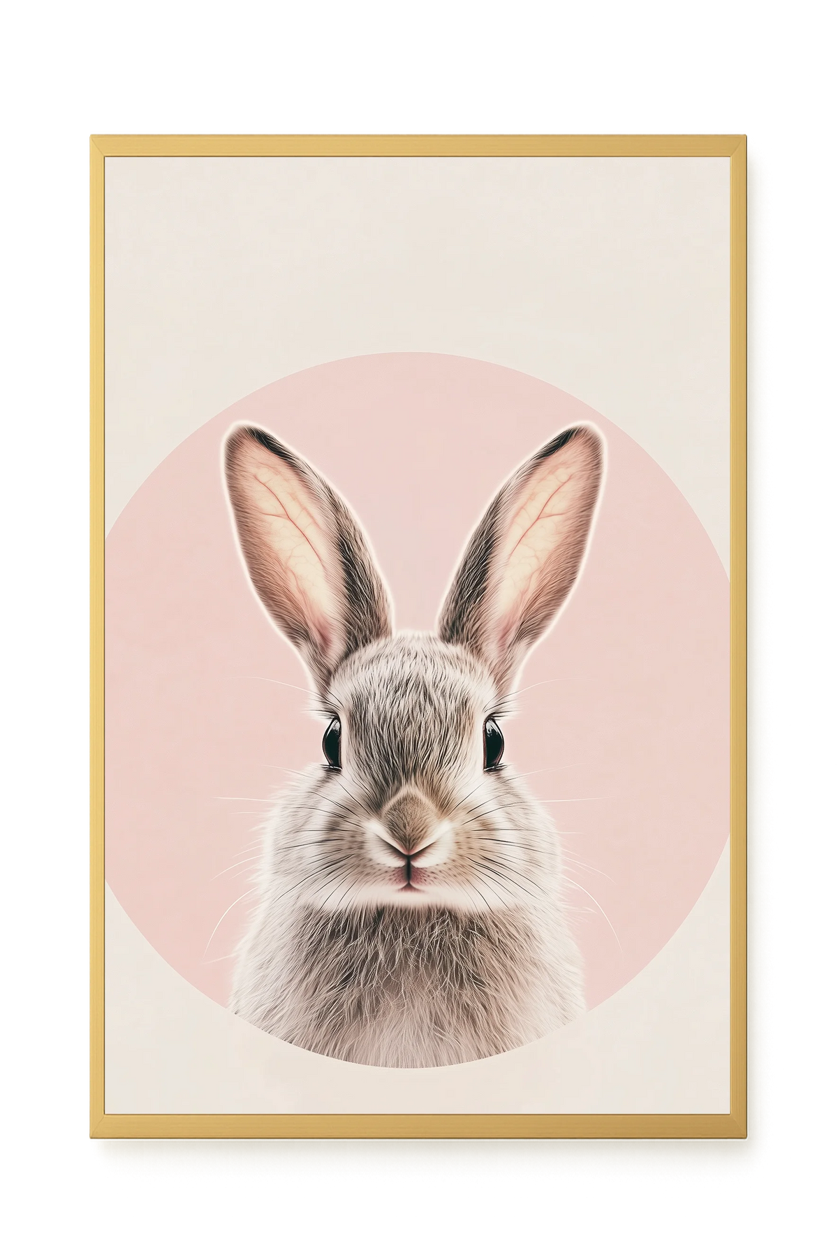 Cute Bunny Canvas Wall Art