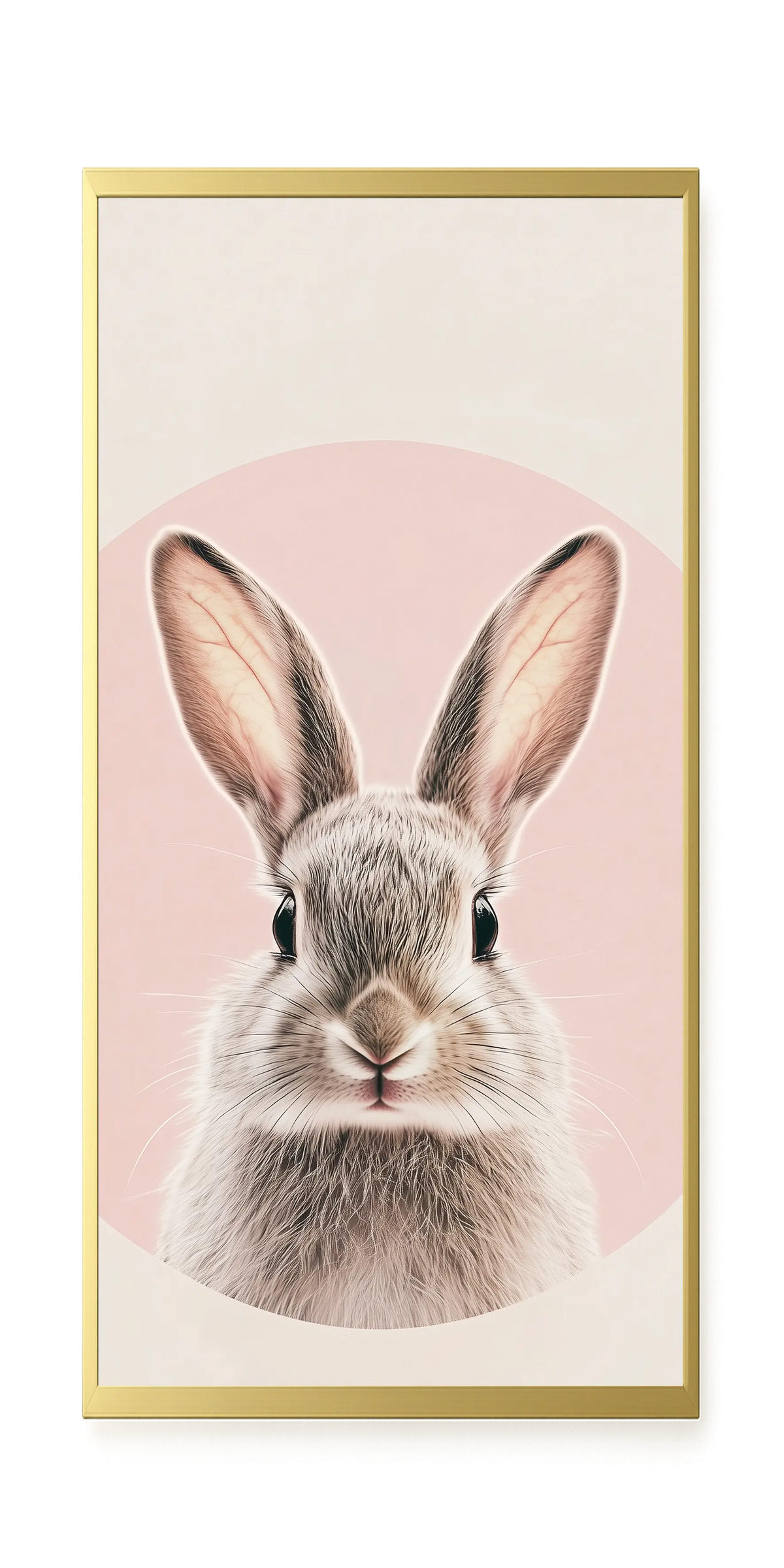 Cute Bunny Canvas Wall Art