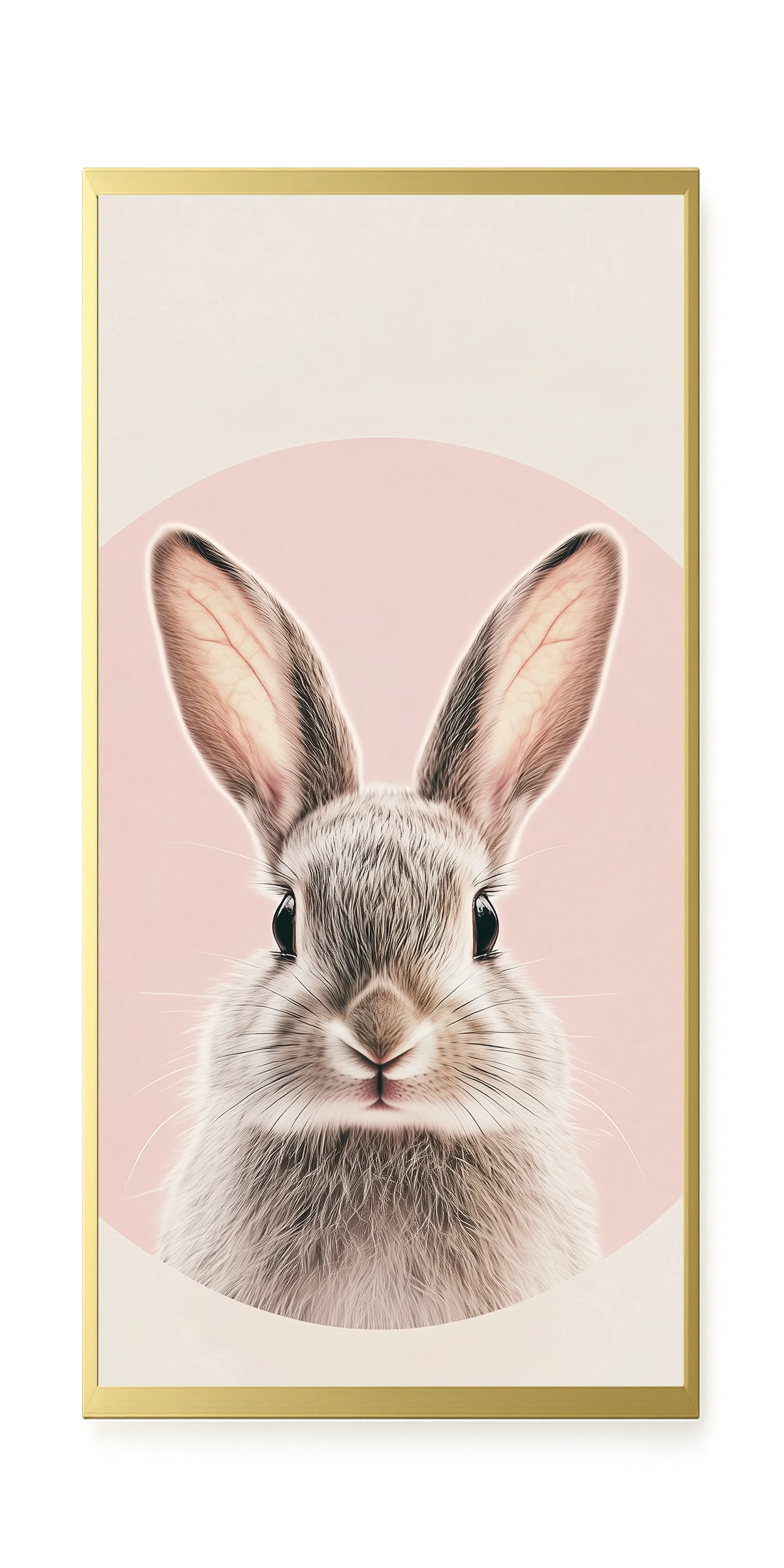 Cute Bunny Canvas Wall Art