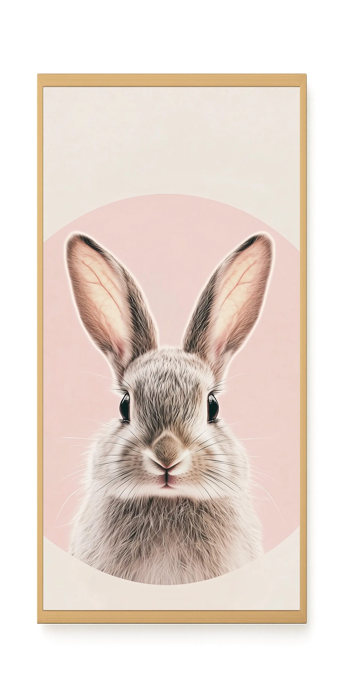 Cute Bunny Canvas Wall Art