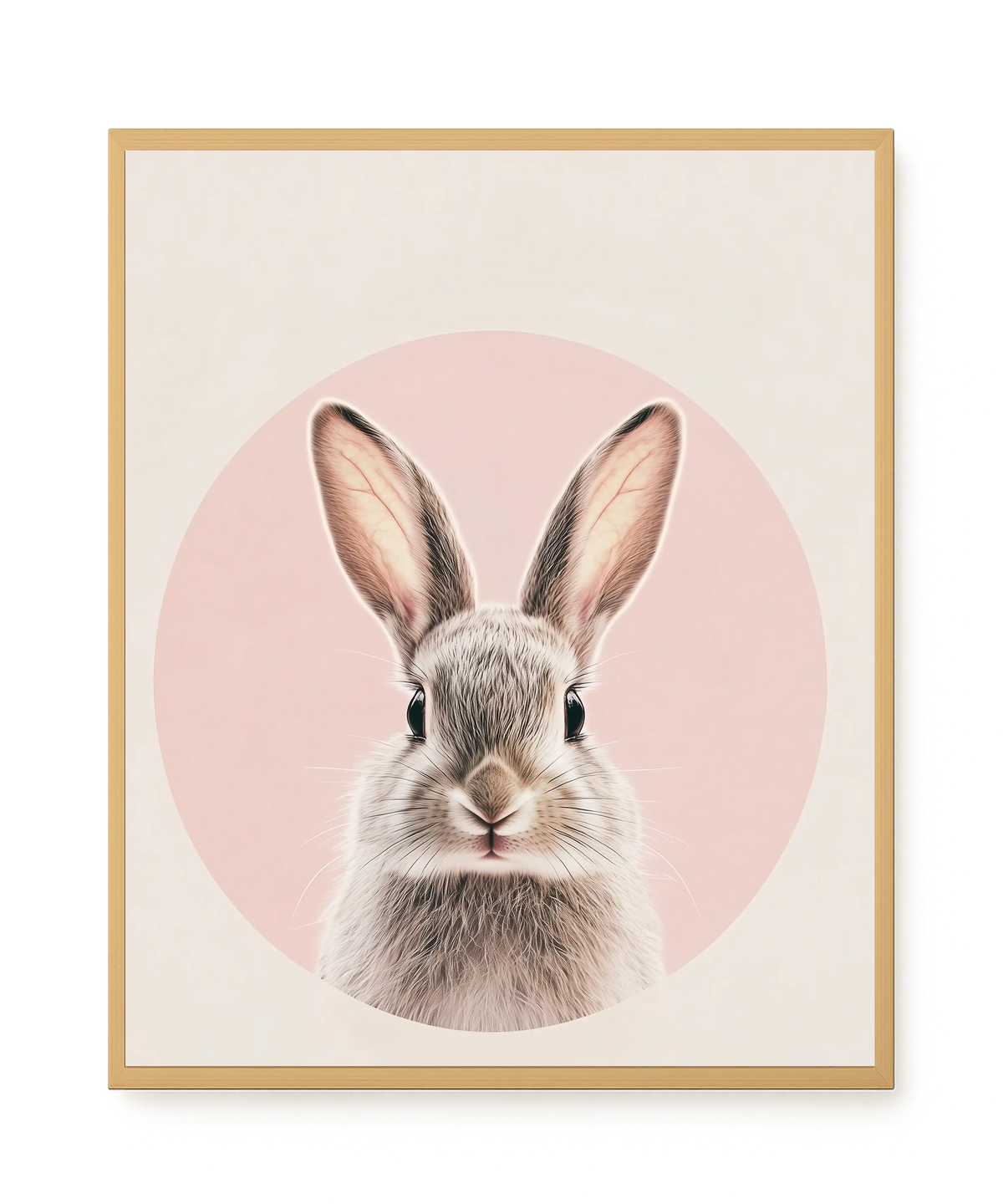 Cute Bunny Canvas Wall Art