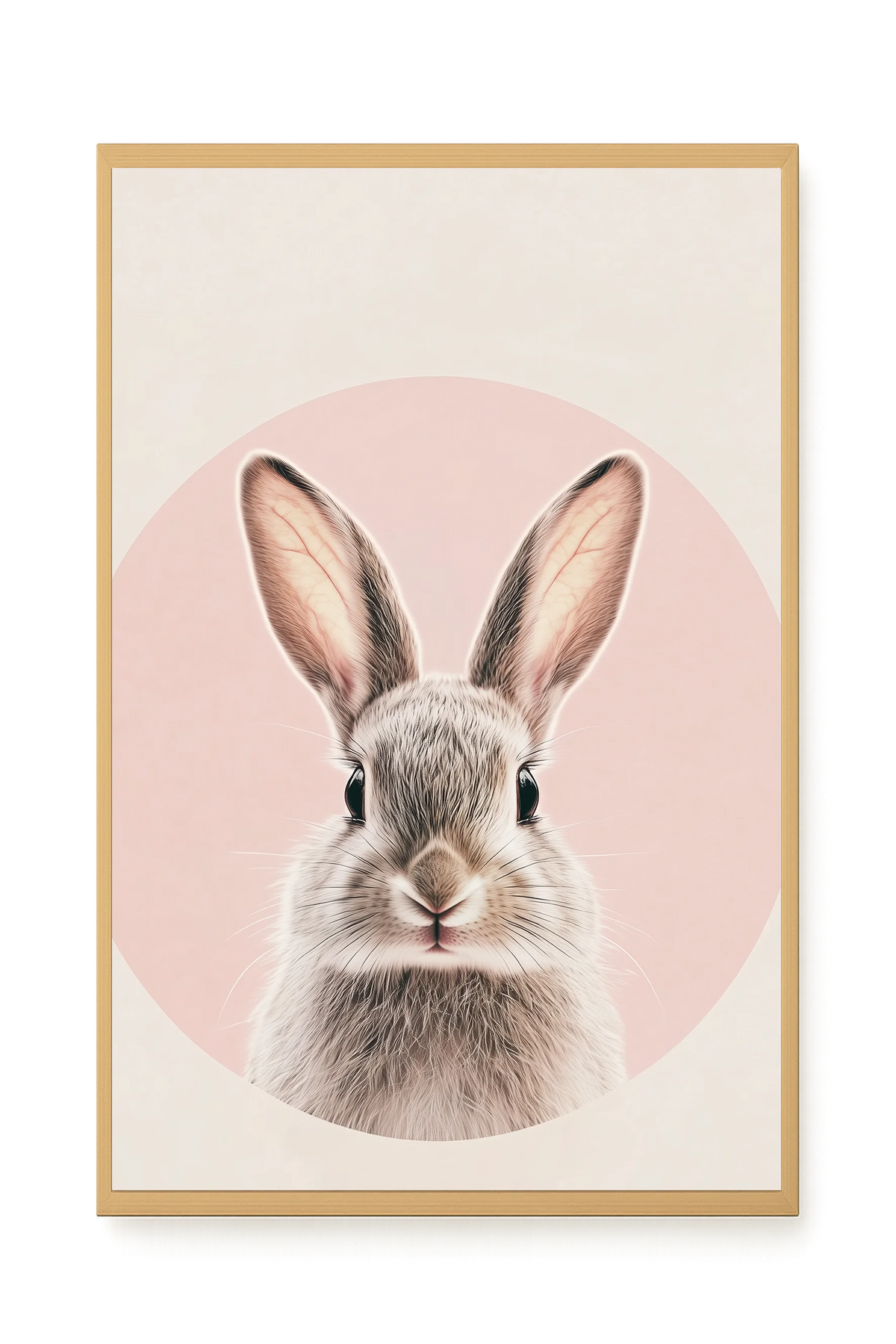 Cute Bunny Canvas Wall Art