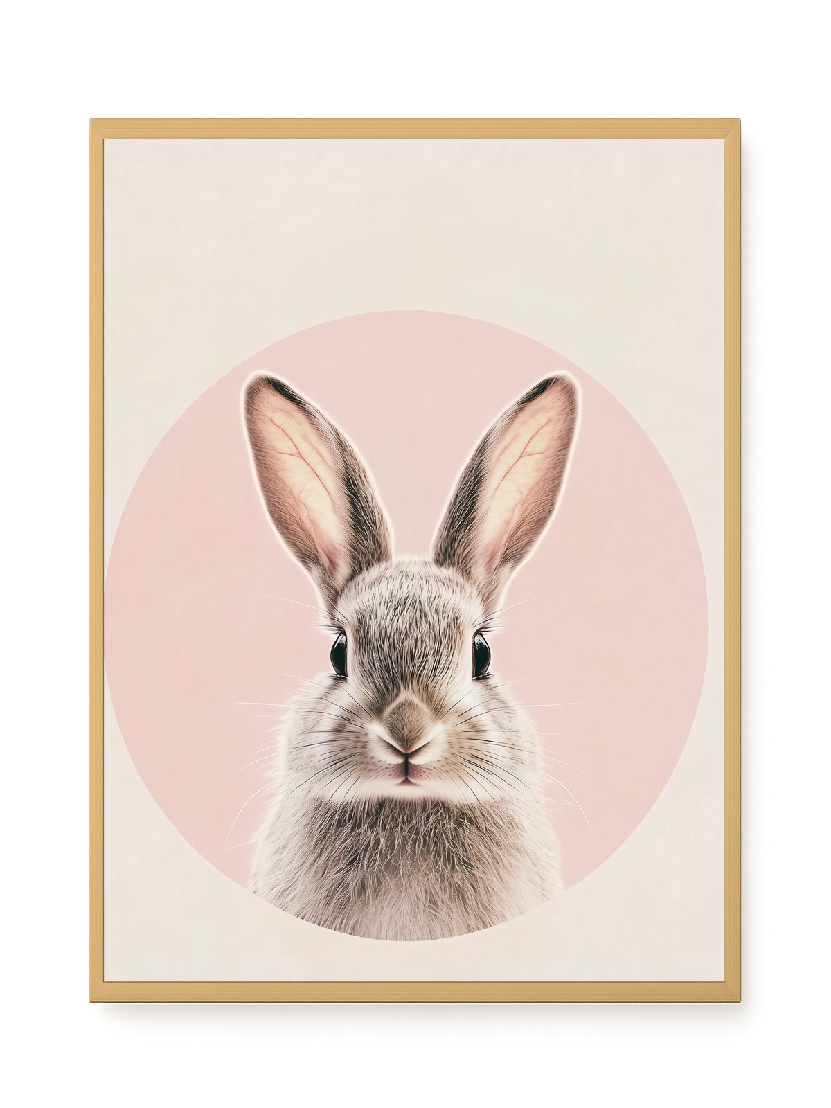 Cute Bunny Canvas Wall Art