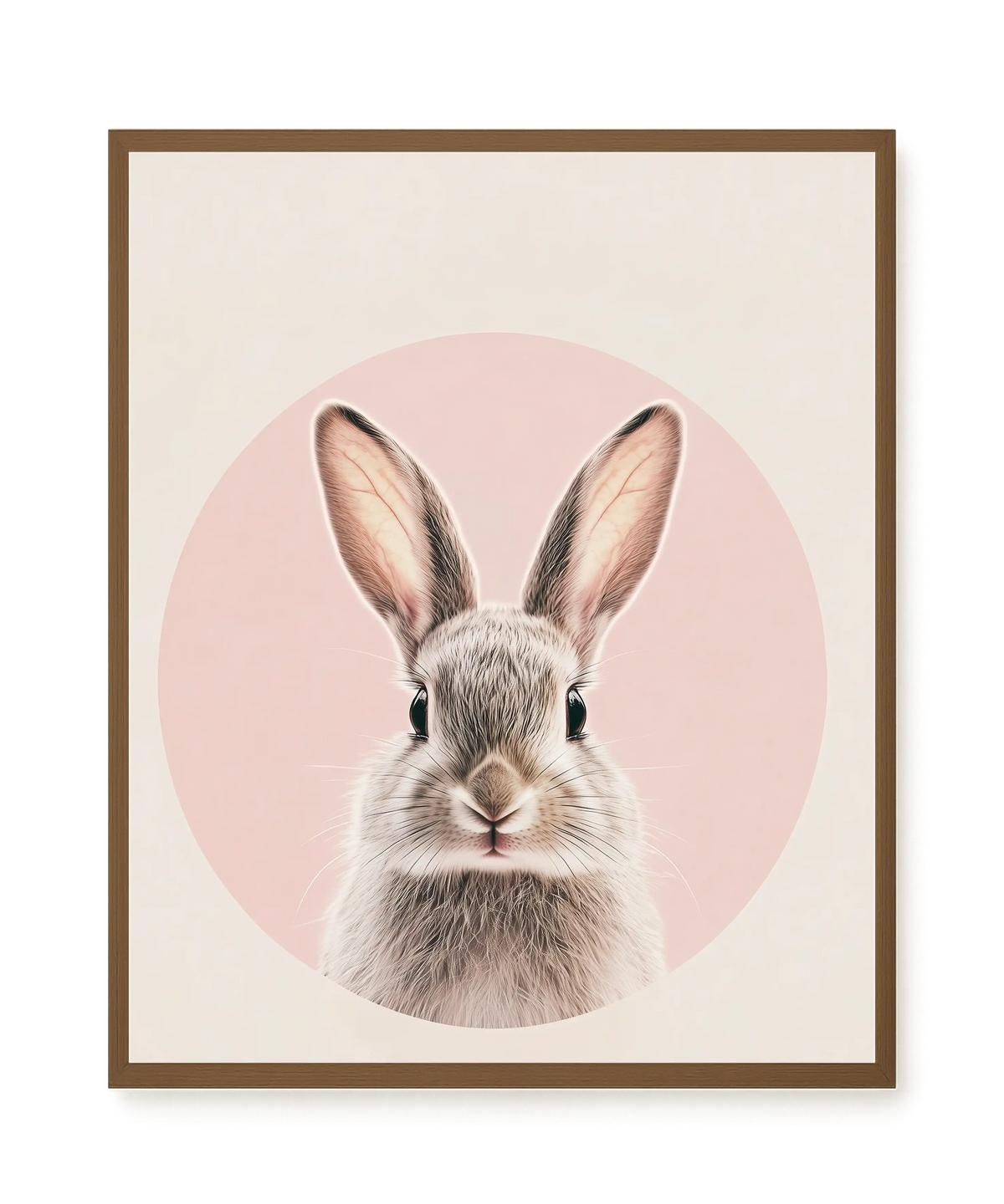 Cute Bunny Canvas Wall Art