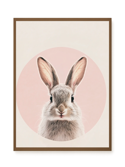 Cute Bunny Canvas Wall Art