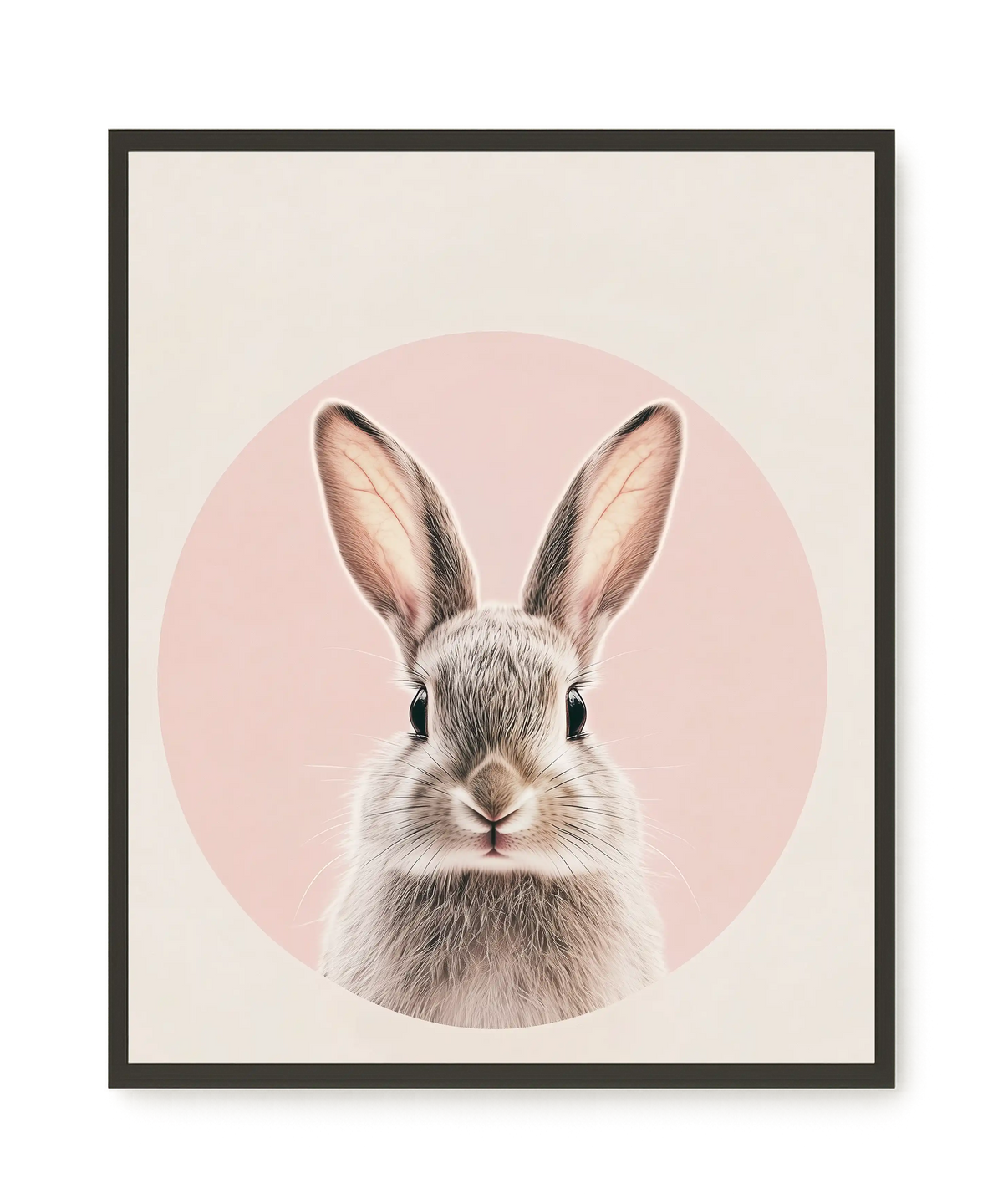 Cute Bunny Canvas Wall Art