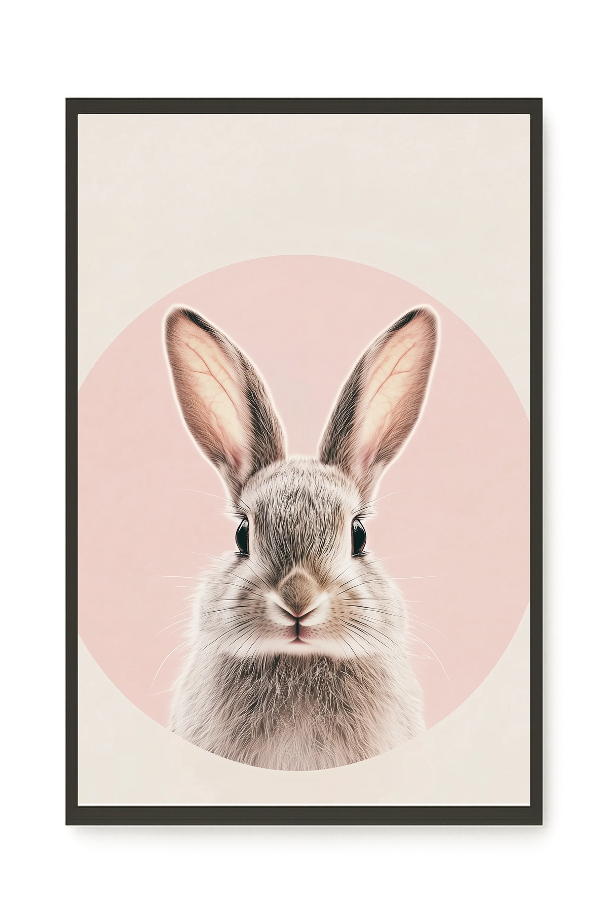 Cute Bunny Canvas Wall Art