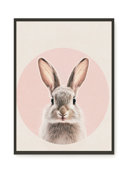 Cute Bunny Canvas Wall Art