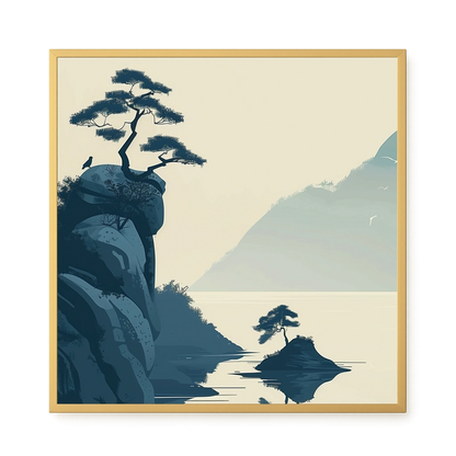 Lone Rock Canvas Print