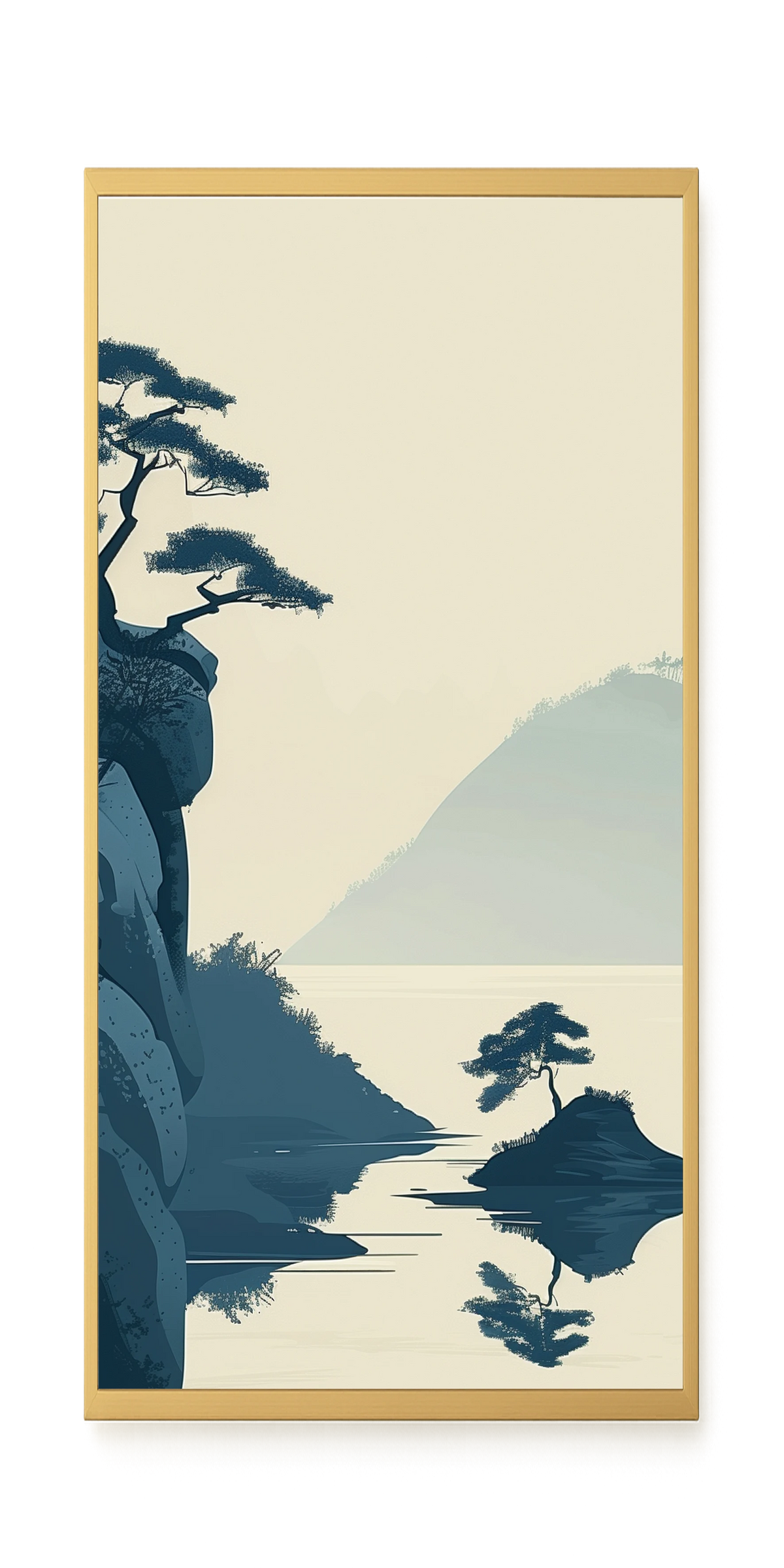 Lone Rock Canvas Print