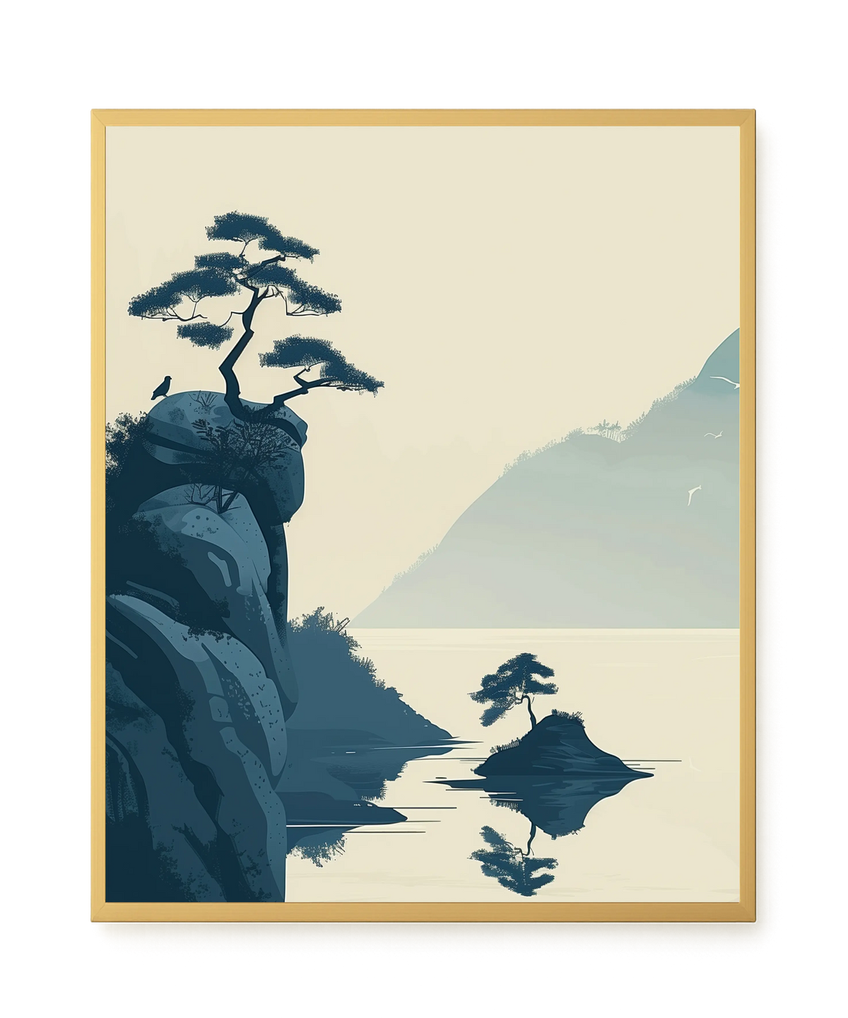 Lone Rock Canvas Print