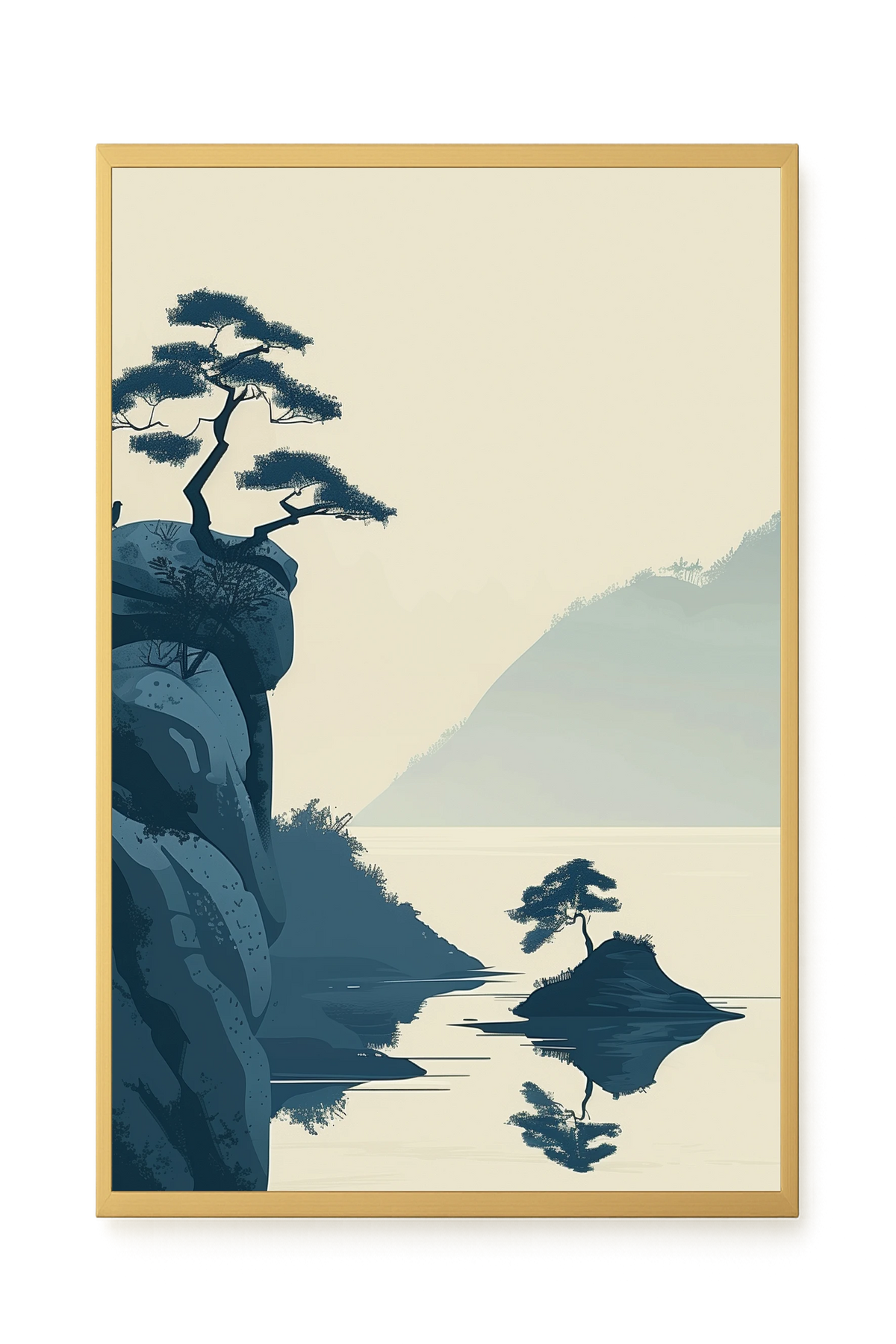 Lone Rock Canvas Print