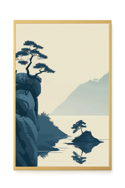 Lone Rock Canvas Print