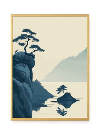 Lone Rock Canvas Print